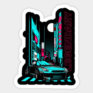 R35 GTR Skyline Tokio JDM Tuning Car Sticker